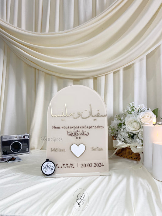 Arche Classy - version Arabic - Cœur d’empreintes