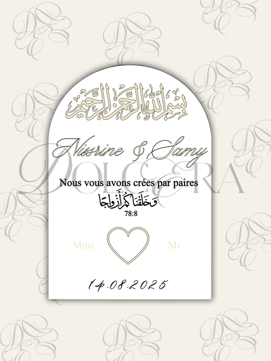 Prévisualisation - Arche Classy Coeur d’Empreintes